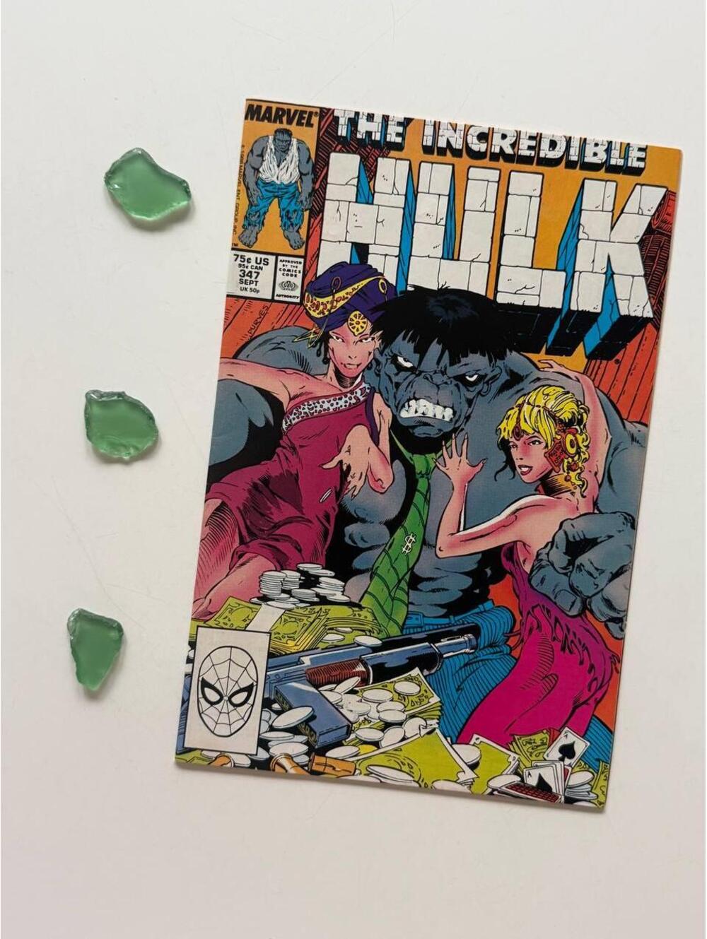 Incredible Hulk #347 (1988) 1st Marlo | Joe Fixit Begins, Gray Hulk, Comic Book